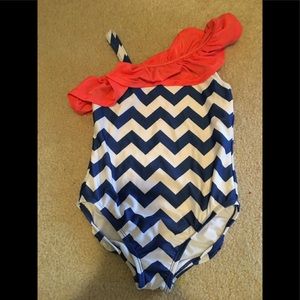Gymboree Chevron Print Swimsuit